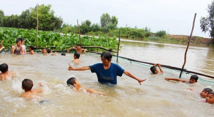 Hình ảnh truyền cảm hứng của bà Sáu Thia. 