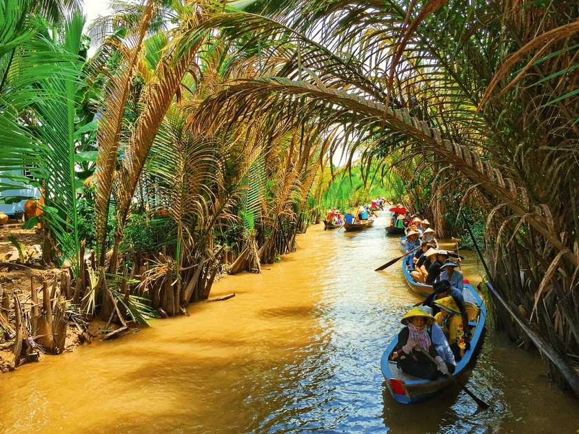 Rừng dừa nước ngày nay là hình ảnh quen thuộc trong hoạt động du lịch các tỉnh miền Tây Nam bộ.