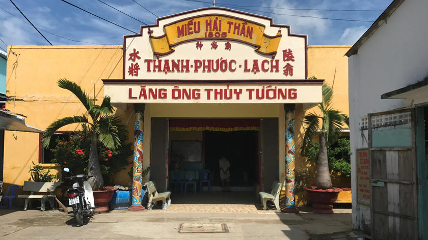 Lăng Ông Thủy Tướng ở Cần Giờ với tuổi đời hơn 200 năm.