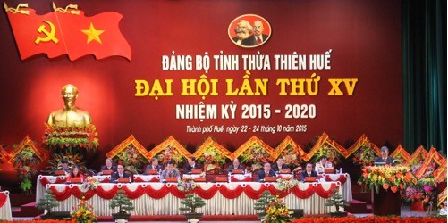 Đại hội Đảng bộ tỉnh Thừa Thiên Huế lần thứ XV khai mạc vào sáng nay 23/10