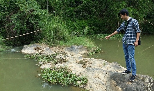 Suối Tân Trung, nơi xảy ra vụ việc