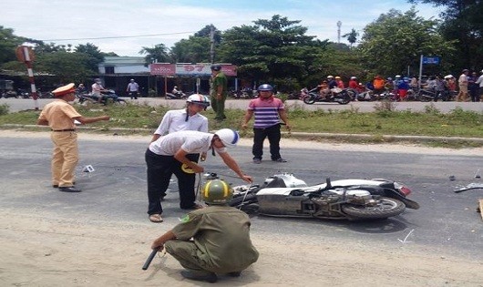 Hiện trường vụ tai nạn