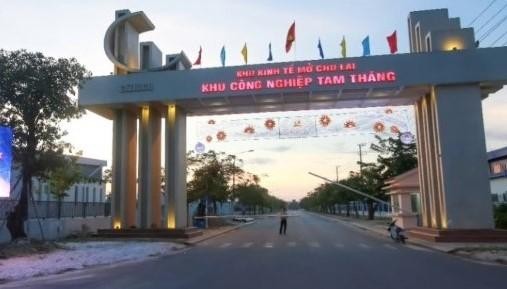 Khu công nghiệp Tam Thăng nằm ở tỉnh Quảng Nam.