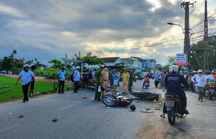 Hiện trường vụ tai nạn