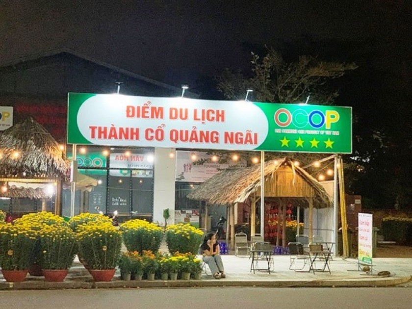 Khuôn viên đất đơn vị thuê thực hiện dự án thuộc Bảo tàng tỉnh Quảng Ngãi. 