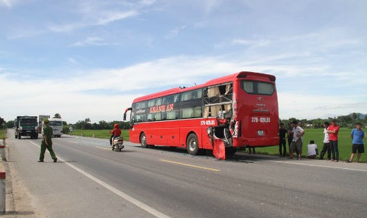 Hiện trường vụ tai nạn