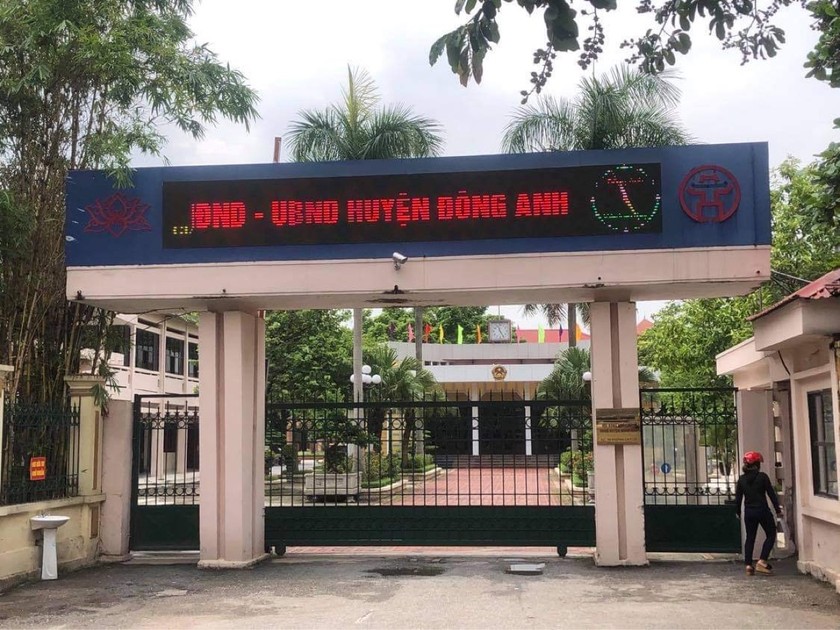 Trụ sở UBND huyện Đông Anh