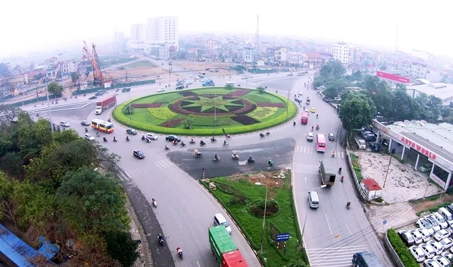 Đô thị quận Long Biên.