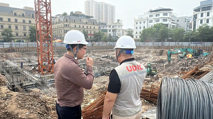  Dự án Nhà ở xã hội tại ô đất NO1 - Khu đô thị mới Hạ Đình (Hà Nội) đang được triển khai