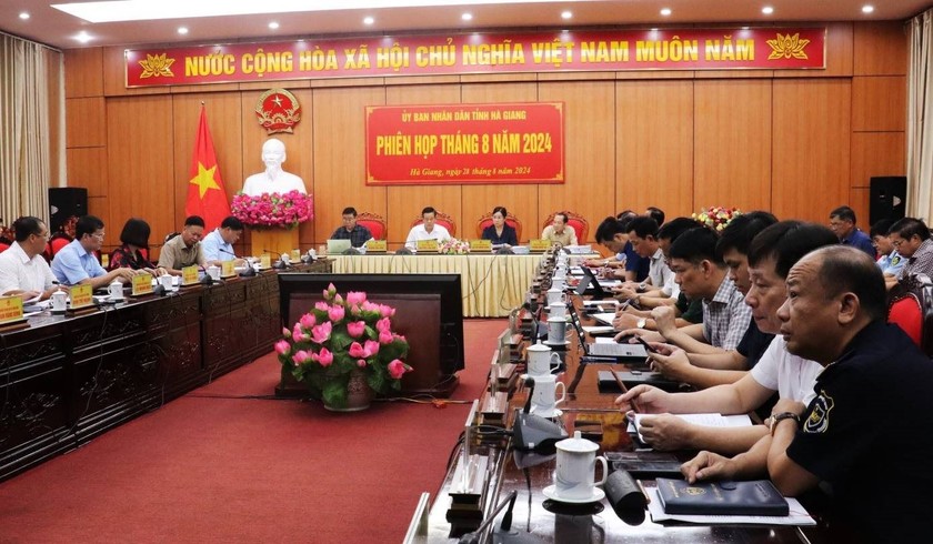 Lãnh đạo Hà Giang 'thúc' triển khai giải pháp để hoàn thành mục tiêu kinh tế của năm