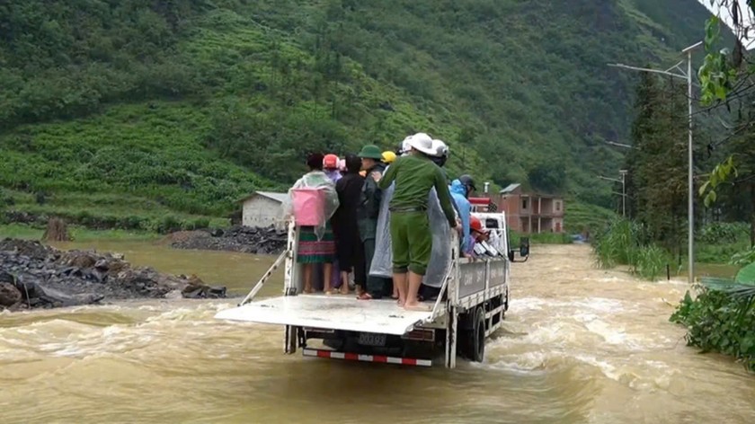 1 người bị lũ cuốn tử vong ở Mèo Vạc