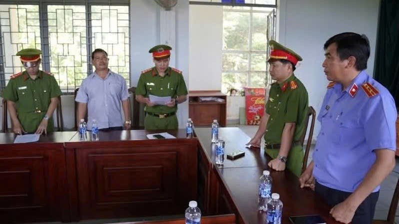 Cơ quan điều tra khởi tố đối tượng Rơ Châm Laoh. Ảnh: CAGL