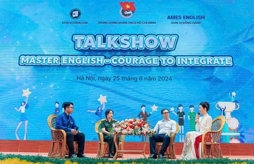 Chương trình Talkshow tại Cuộc thi năm 2024 (Ảnh: Đ.Hải)