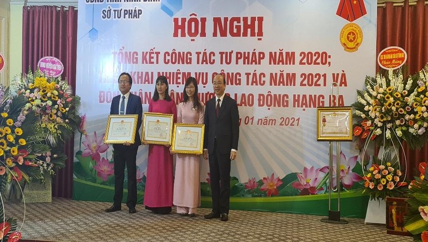 Sở Tư pháp Ninh Bình triển khai công tác năm 2021