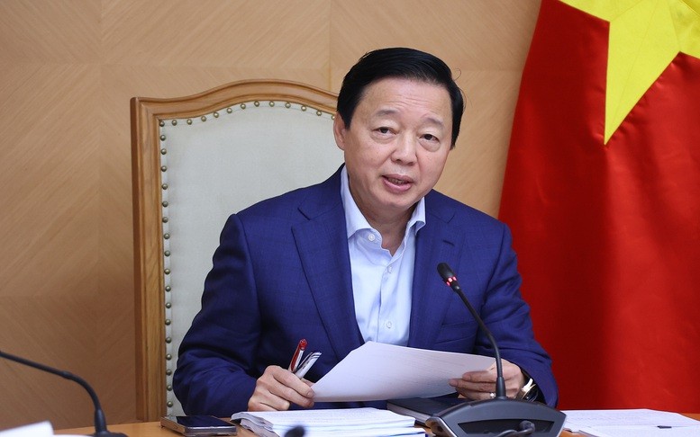 Phó Thủ tướng Trần Hồng Hà chủ trì cuộc họp nghe báo cáo về chiến lược phát triển khuyến nông đến năm 2030, định hướng đến năm 2050. (Ảnh Đình Nam)