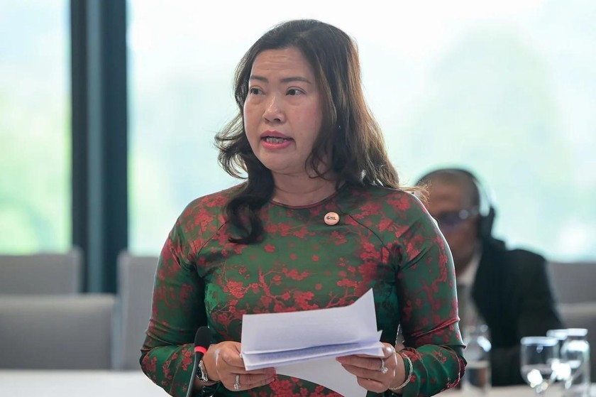 Bà Nguyễn Thị Ngọc Điệp - Phó Chủ tịch UBND thành phố Cần Thơ. Ảnh Tùng Đinh