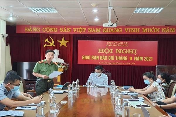 Hội nghị giao ban báo chí thông tin về việc khởi tố, bắt giam Giám đốc Công ty TNHH Xây dựng thương mại Lilama.