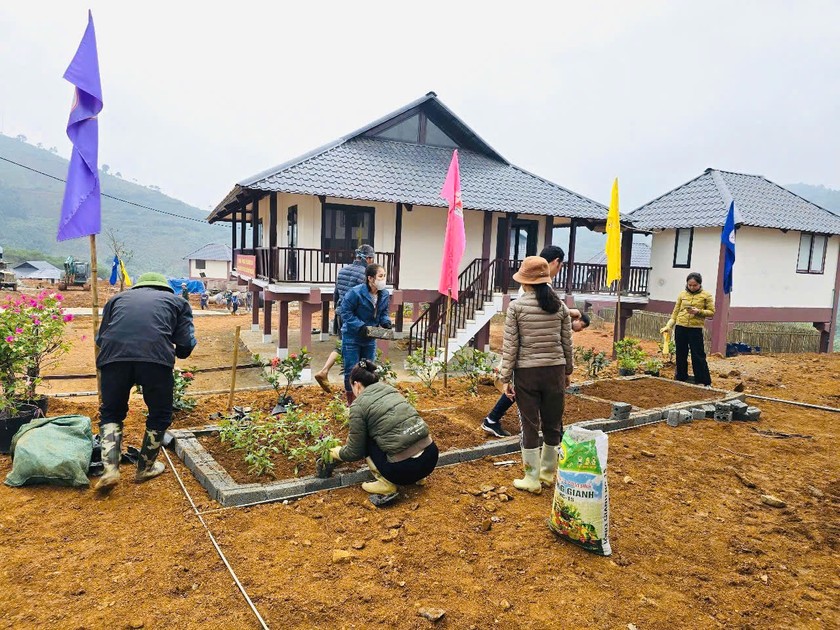 Diện mạo Khu tái định cư cho người dân vùng lũ Lào Cai trước ngày khánh thành