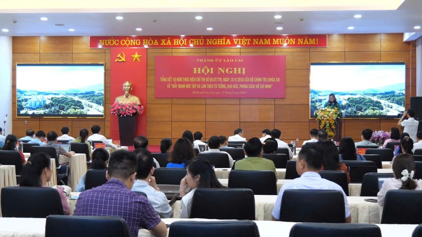 Thành ủy Lào Cai tổng kết 10 năm thực hiện Chỉ thị 05