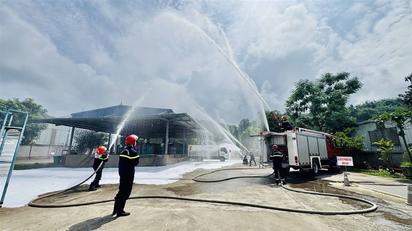 Lào Cai: Tăng cường đảm bảo an toàn phòng cháy, chữa cháy tại các khu công nghiệp 