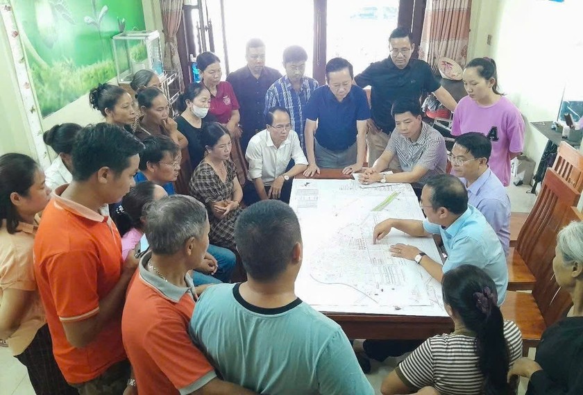 Chủ tịch UBND TP Lào Cai đối thoại với nhân dân về dự án đường sắt Lào Cai – Hà Nội – Hải Phòng 