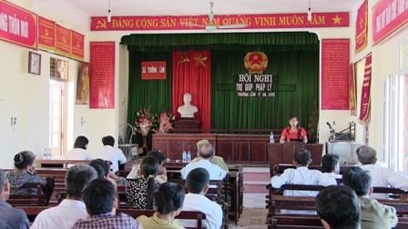 Trung tâm trợ giúp pháp lý Thanh Hóa luôn đi cùng dân