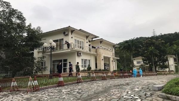 Khu cácy ly trung tâm hội nghị Hàm Rồng