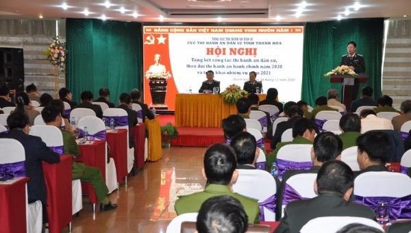 Thi hành án dân sự Thanh Hoá triển khai nhiệm vụ năm 2021