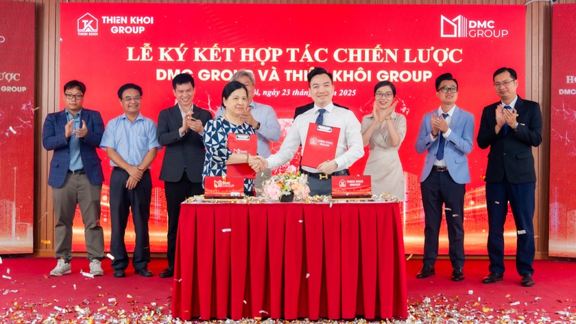 Từ ngày 23/5/2025, Thiên Khôi Group và DMC Group chính thức là 2 đơn vị hợp tác chiến lược của nhau.