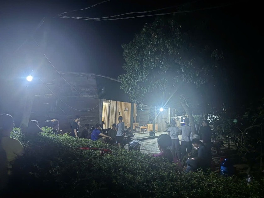 Ngôi nhà nơi xảy ra vụ án mạng. Ảnh: CTV