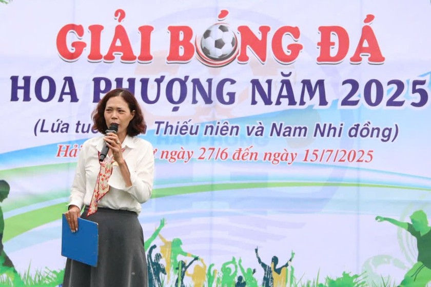 Giải bóng đá Hoa phượng kéo dài từ ngày 27/6 đến 15/7/2025