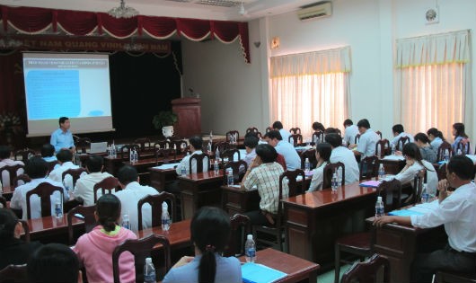 Sở Tư pháp Cần Thơ - Cơ quan thường trực Hội đồng Phối hợp PBGDPL TP. Cần Thơ - thường xuyên mở các lớp tập huấn kiến thức pháp luật nhằm nâng cao chất lượng công tác tuyên truyền PBGDPL trên địa bàn TP.