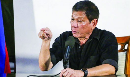 Tổng thống Philippines Rodrigo Duterte