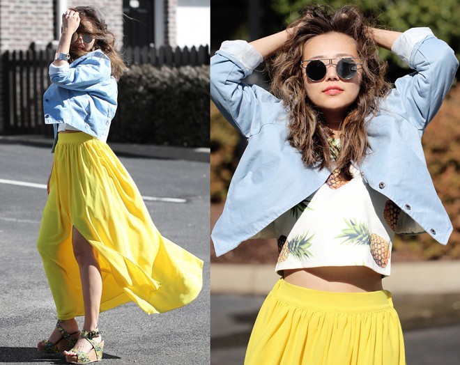 Kết quả hình ảnh cho denim mix maxi the gioi