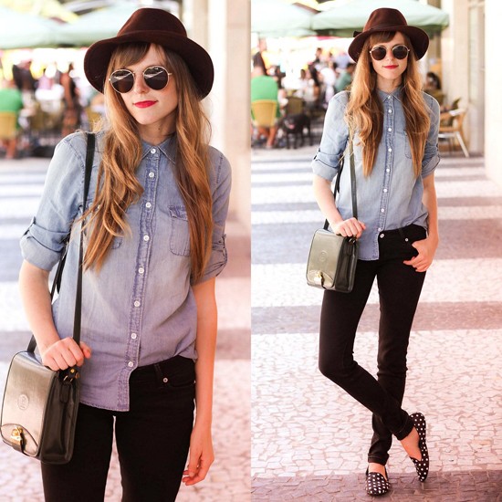 Kết quả hình ảnh cho denim mix Skinny the gioi