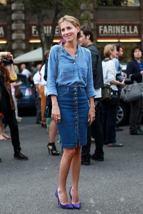 Kết quả hình ảnh cho denim on denim the gioi