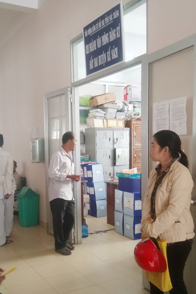 Chi nhánh Văn phòng đăng ký đất đai huyện Kế Sách