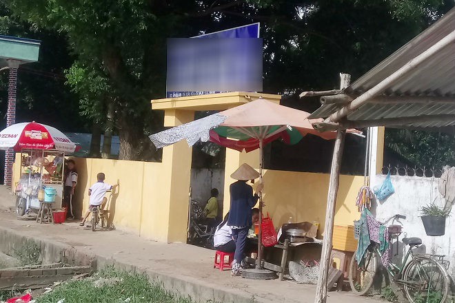 Trường tiểu học nơi người phụ nữ trong clip từng làm kế toán