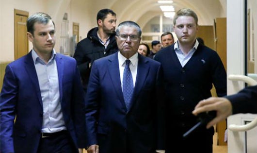 Ông Alexei Ulyukayev khi bị bắt