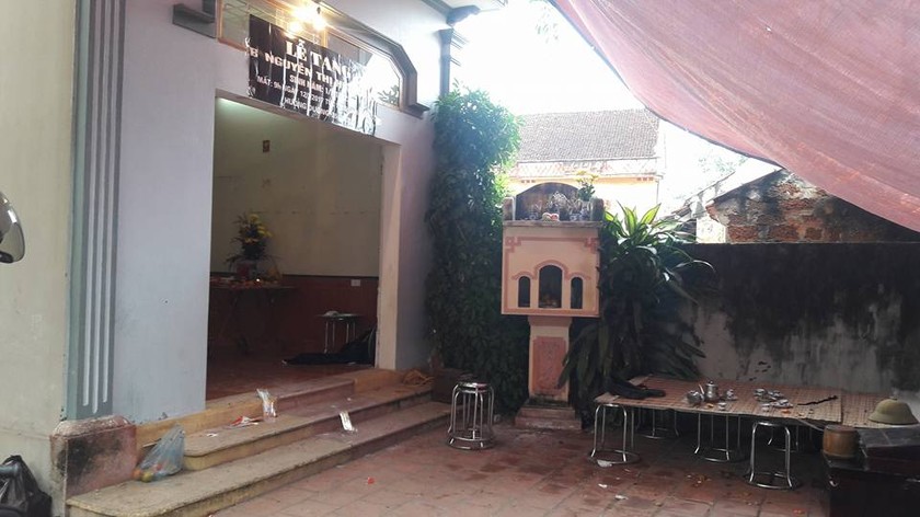 Căn nhà nơi xảy ra vụ án