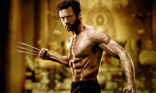 Với vai người sói Logan, Hugh Jackman có nhiều cảnh thể hiện tình cảm, nội tâm ấn tượng.