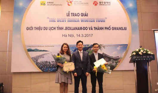 Lễ trao giải nhằm thúc đẩy sự phát triển của du lịch Hàn Quốc