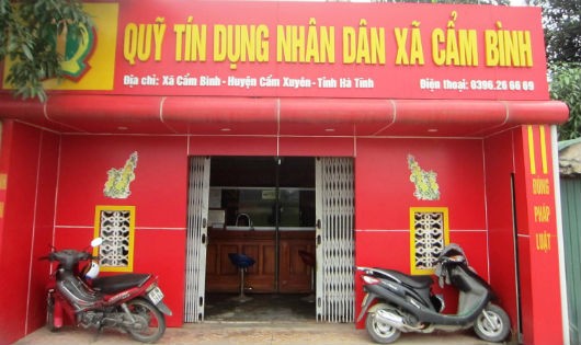 Trụ sở Quỹ tín dụng nhân dân xã Cẩm Bình