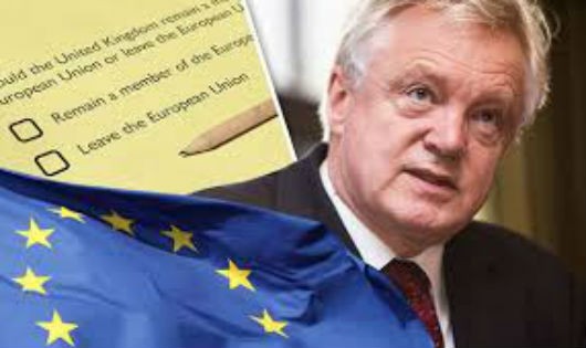 Ông David Davis - Bộ trưởng phụ trách vấn đề Brexit của Anh 