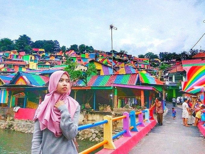 Khu ổ chuột biến thành điểm 'sống ảo' nổi tiếng ở Indonesia