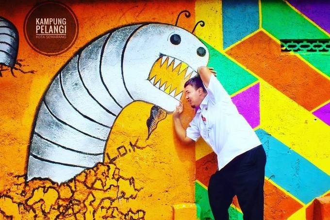 Khu ổ chuột biến thành điểm 'sống ảo' nổi tiếng ở Indonesia