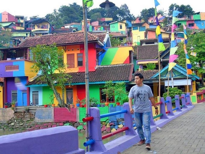 Khu ổ chuột biến thành điểm 'sống ảo' nổi tiếng ở Indonesia
