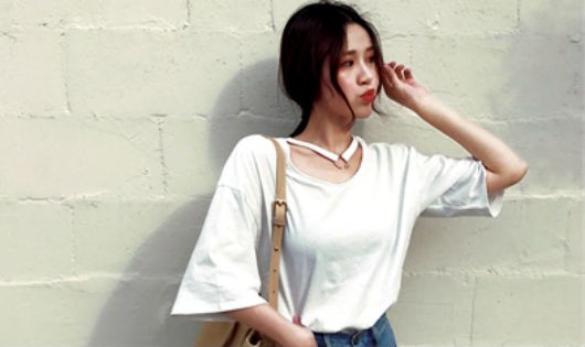 Áo thun choker được lòng phái đẹp mùa hè 2017