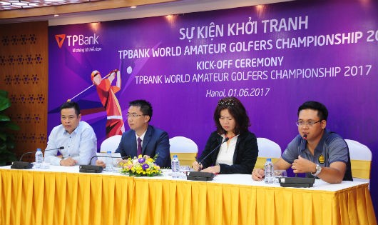 Chính thức khởi động Giải TPBank World Amateur Golfers Championship 2017