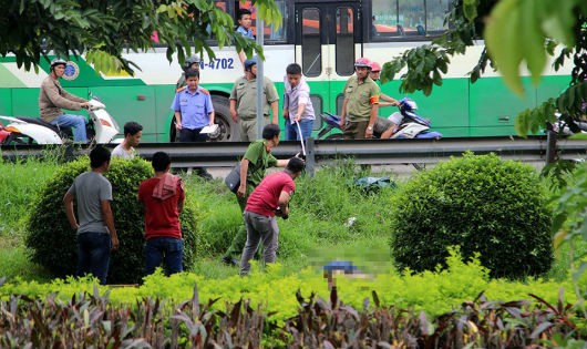 Hiện trường phát hiện thi thể chị Ngân